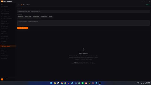 Video Analyser